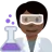 Scientist: Dark Skin Tone