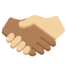 Handshake: Medium-Dark Skin Tone, Medium-Light Skin Tone Emoji 🫱🏾‍🫲🏼 image - Twitter / X (Twemoji) style