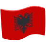Flag: Albania Emoji 🇦🇱 image - Facebook Messenger (2016) style