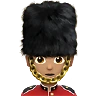 Guard: Medium Skin Tone Emoji 💂🏽 image - Apple style
