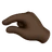Pinching Hand: Dark Skin Tone