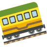 Ferrocarril de montaña Emoji 🚞 image - EmojiTwo style