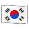 Flag: South Korea Emoji 🇰🇷 image - Emojidex style