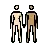 Woman And Man Holding Hands: Light Skin Tone, Medium Skin Tone