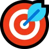 Bullseye Emoji 🎯 image - Microsoft Windows 10 Segoe UI Emoji style