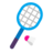 Badminton Racquet și Shuttlecock