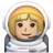 Woman Astronaut: Medium-Light Skin Tone