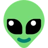 Extraterrestre Emoji 👽 image - Skype style