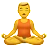 Man In Lotus Position