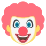 Palyaço Yüz Emoji 🤡 image - EmojiTwo style