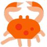 ปู Emoji 🦀 image - Skype style