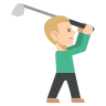 Person Golfing: Medium-Light Skin Tone Emoji 🏌🏼 image - EmojiTwo style