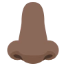 Nose: Dark Skin Tone Emoji 👃🏿 image - EmojiTwo style