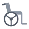 Fauteuil roulant à propulsion manuelle Emoji 🦽 image - Tossface style