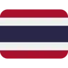 Flag: Thailand Emoji 🇹🇭 image - Twitter / X (Twemoji) style