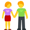 Emoji Férfi és nő kézenfogva 👫 image - Facebook Messenger (2016) style