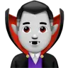 Man Vampire: Light Skin Tone Emoji 🧛🏻‍♂️ image - Apple style