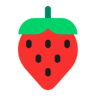 Emoji Eper 🍓 image - Microsoft Classic 2D style
