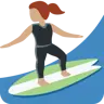Woman Surfing: Medium Skin Tone Emoji 🏄🏽‍♀️ image - Twitter / X (Twemoji) style