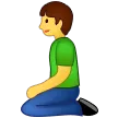 Person Kneeling