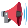 Эмодзи Громкоговоритель 📢 image - EmojiTwo style
