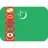 Flag: Turkmenistan
