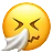Cara de estornudo