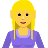 Woman Elf Emoji 🧝‍♀️ image - Skype style