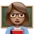 Woman Teacher: Medium Skin Tone