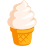 Helado suave Emoji 🍦 image - Facebook Messenger (2016) style