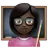 Woman Teacher: Dark Skin Tone