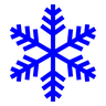 Copo de nieve Emoji ❄ image - Docomo style