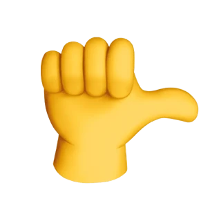 Rightwards Thumb Sign