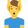 Man Getting Massage Emoji 💆‍♂️ image - Skype style