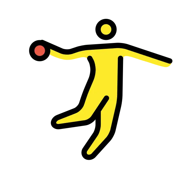 Person Playing Handball