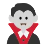 Man Vampire: Medium-Light Skin Tone Emoji 🧛🏼‍♂️ image - Tossface style