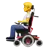 Person In Motorized Wheelchair