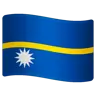 Flag: Nauru Emoji 🇳🇷 image - WhatsApp style