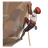 Person Climbing: Medium-Dark Skin Tone