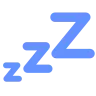 Symbol spania Emoji 💤 image - Tossface style