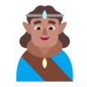 Man Elf: Medium Skin Tone Emoji 🧝🏽‍♂️ image - Microsoft Classic 2D style