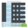 Ofis binası Emoji 🏢 image - EmojiTwo style