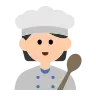 Cook: Light Skin Tone Emoji 🧑🏻‍🍳 image - Tossface style