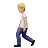 Person Walking: Medium-Light Skin Tone