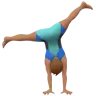 Man Cartwheeling: Medium Skin Tone Emoji 🤸🏽‍♂️ image - Apple style