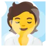 Person In Steamy Room Emoji 🧖 image - Google Noto Color style