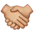 Handshake: Medium-Light Skin Tone