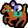 Horse Racing: Light Skin Tone Emoji 🏇🏻 image - Microsoft Windows 10 Segoe UI Emoji style