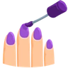 Nail Polish: Light Skin Tone Emoji 💅🏻 image - Facebook Messenger (2016) style