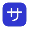 Squared Katakana Sa Emoji 🈂 image - Tossface style